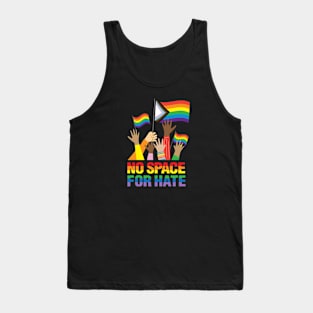 No Space for Hate Protest Tank Top